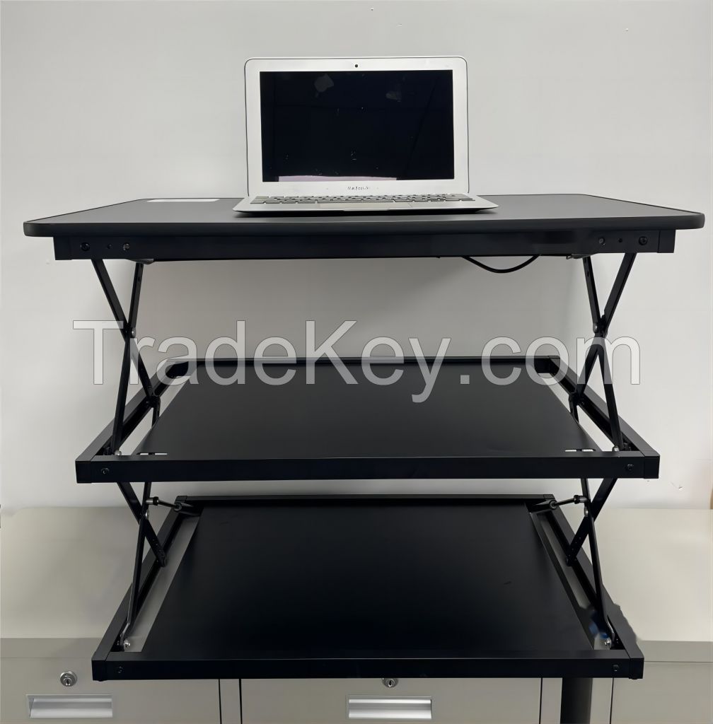 Factory Height Adjustable Desk Home Office Standing-Sitting Desk