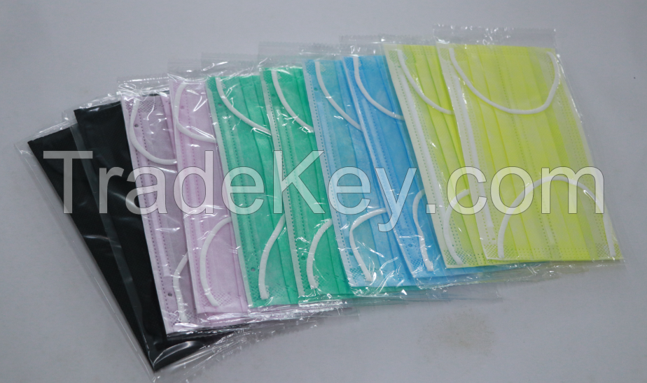 3 ply nonwoven disposable and surgical face mask disposable medical face mask 