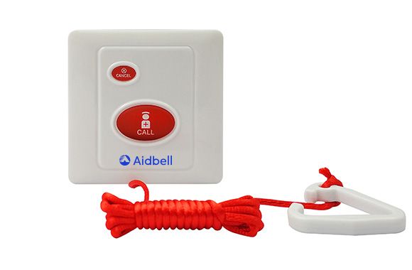 Patient Toilet Washroom Pull Cord Call Button Wireless Nurse Call System