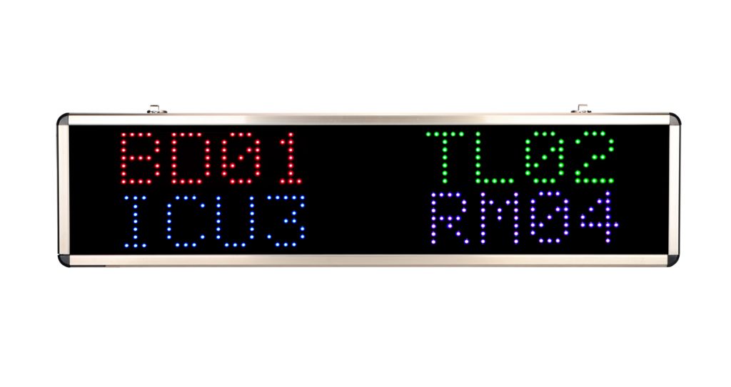 Software Management Color Dot-Matrix Wireless Receiver On Nurse Station