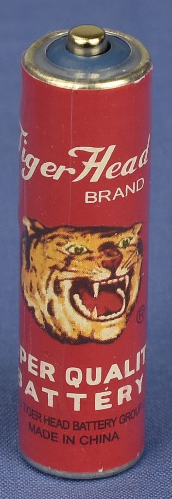 original Tiger Head brand mercury-free dry battery R6S, um-3 ,AA size, no.304