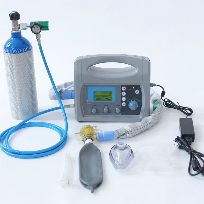Ventilator,Transport Ventilator,Breathing Equipment with Air Compressor, Portable Emergency and Transport Ventilator