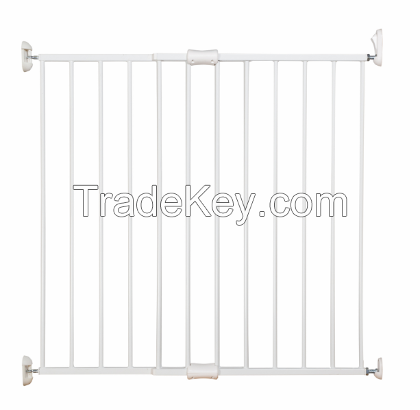 Extending wall mount wooden gate  