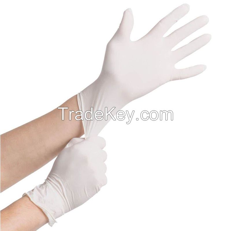 Disposable Nitrile Examination Gloves/Latex Gloves / PE Gloves