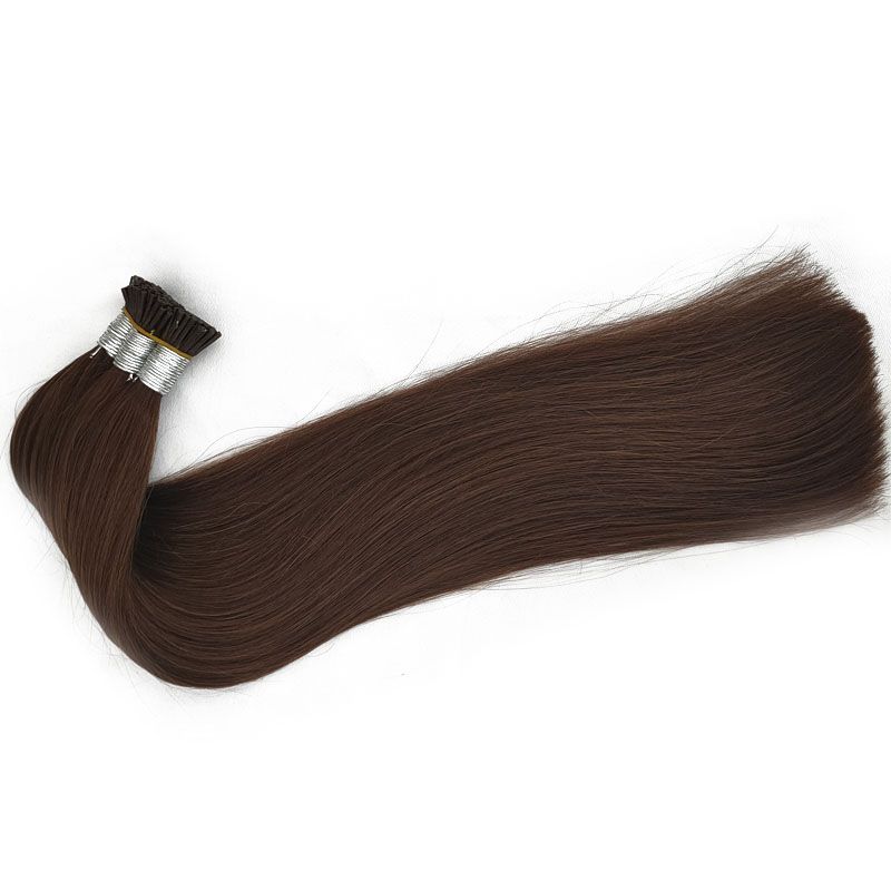 Prebonded Stick Hair Double Drawn Human Hair I tip in Hair Extensions Wholesale Italian Keratin Hair
