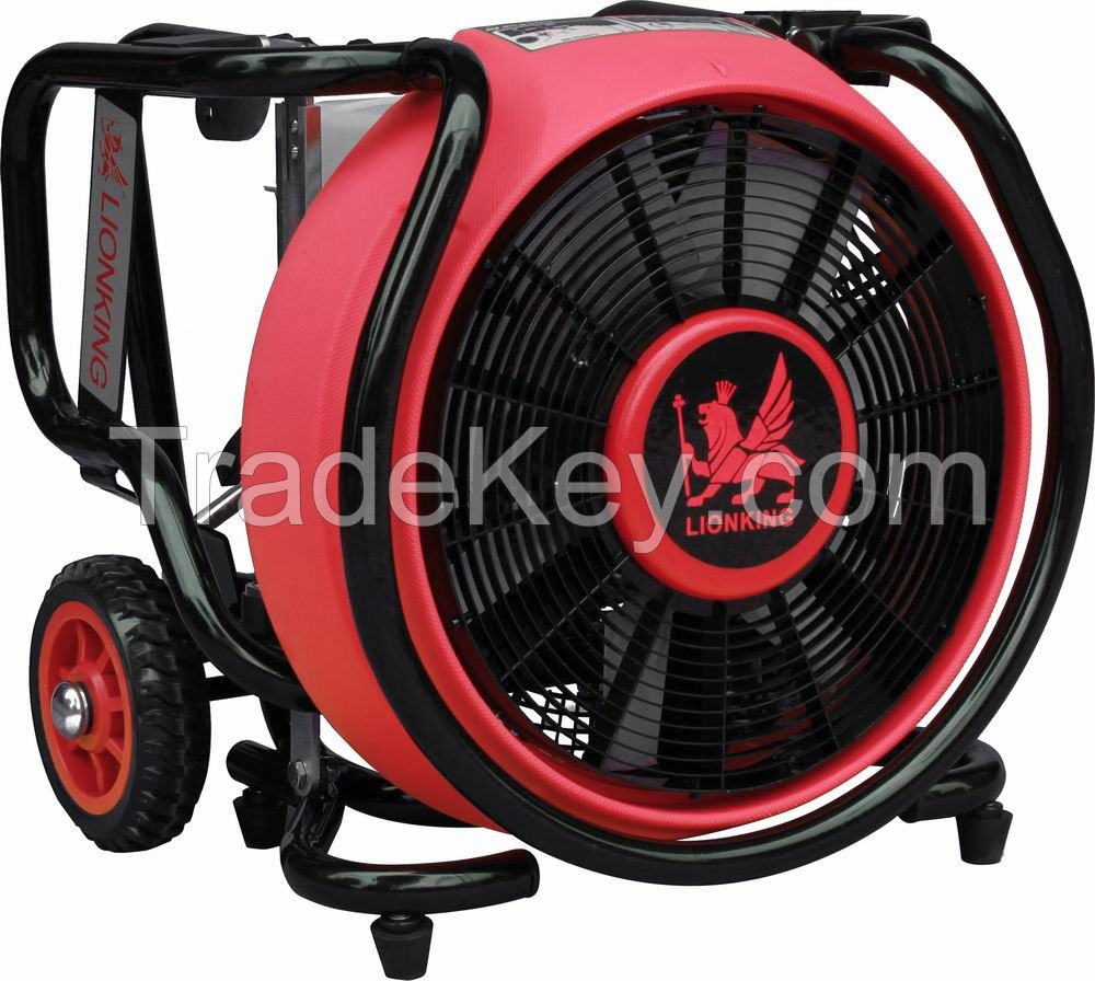 Petrol-driven fans, turbo blowers, smoke exhaust fan, fire fighting blower, PPV fans, ventilation fans, gasoline engine powered fans