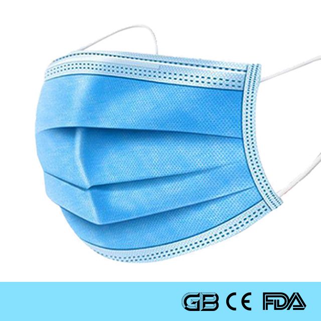 Three Layers Disposable Medical Surgical Mask With CE ISO FDA SGS