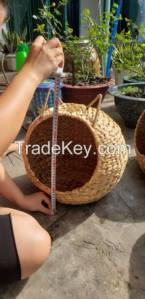 Cat house made by water hyacinth - handmade I 100% natural from Vietnam