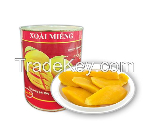 Wholesale Fresh Canned Mango In Syrup Canned Food With Best Quality From Vietnam Supplier