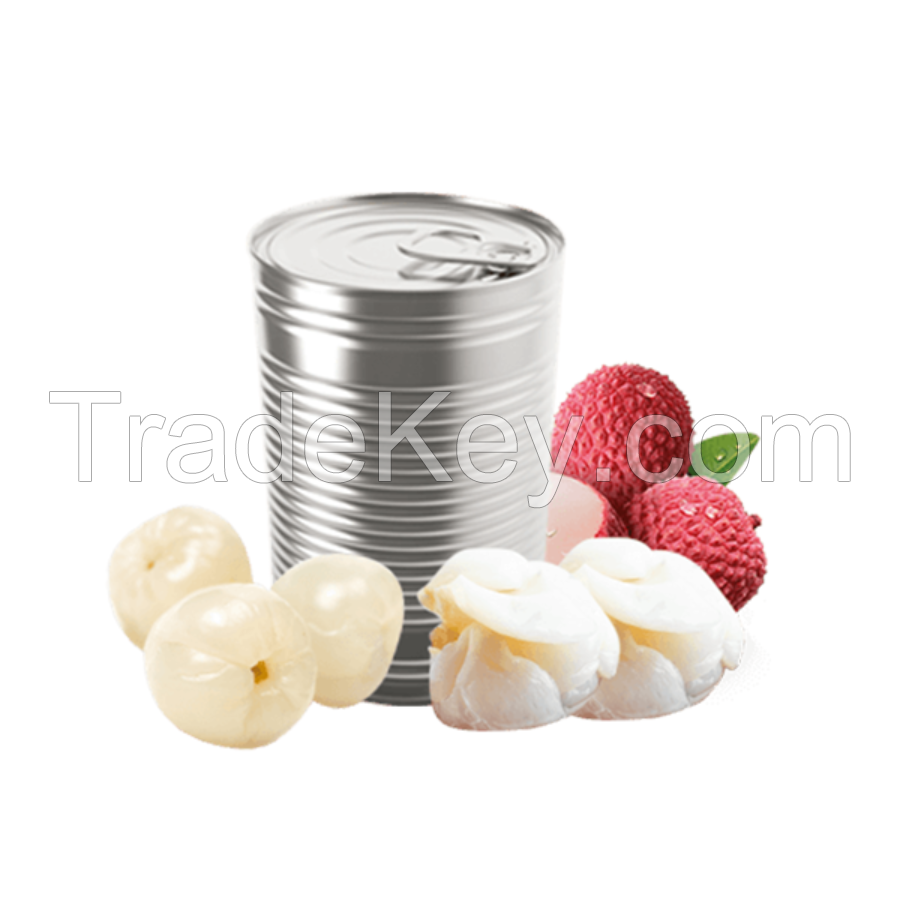 CANNED NATURAL FRESH LYCHEE FRUITS IN SYRUP BEVERAGE FROM VIET NAM CANNED LYCHEE BEST PRICE HIGH NUTRITION