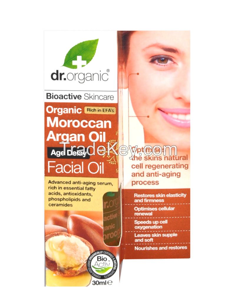 Dr Organic Moroccan Argan Oil Facial Oil 30ml