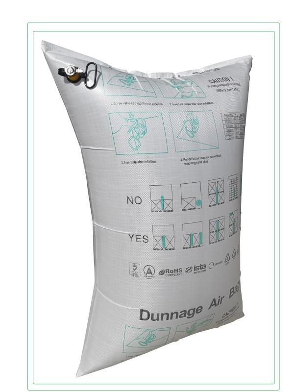 Dunnage Bags Avoid Transport Cargo Damages Container Air Bag in Logistic Packaging, Kraft Paper Dunnage Air Bag