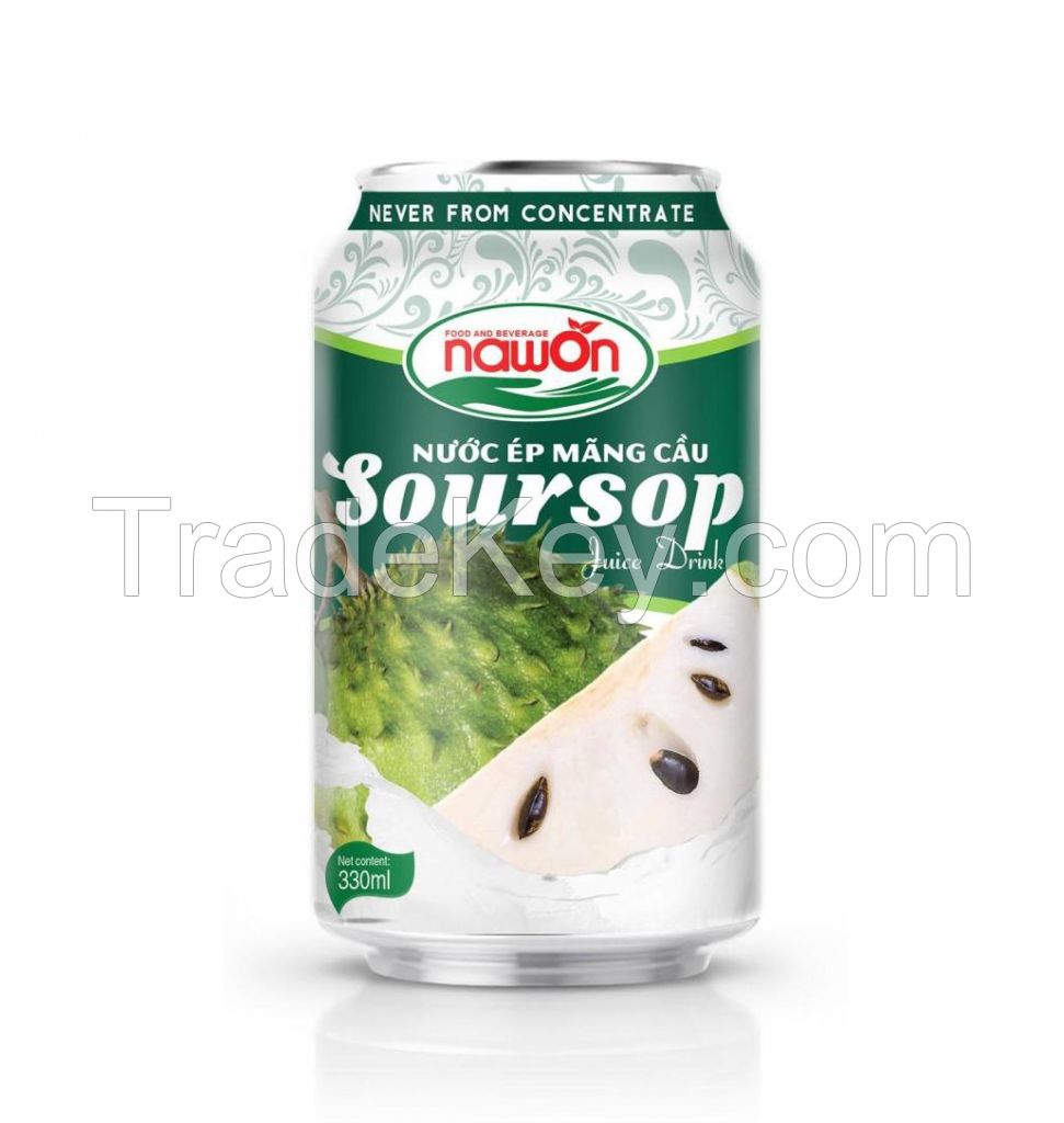 330ml soursop juice drink never from concentrate