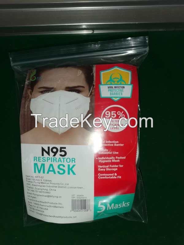 N95 BFE HALF FACEMASK