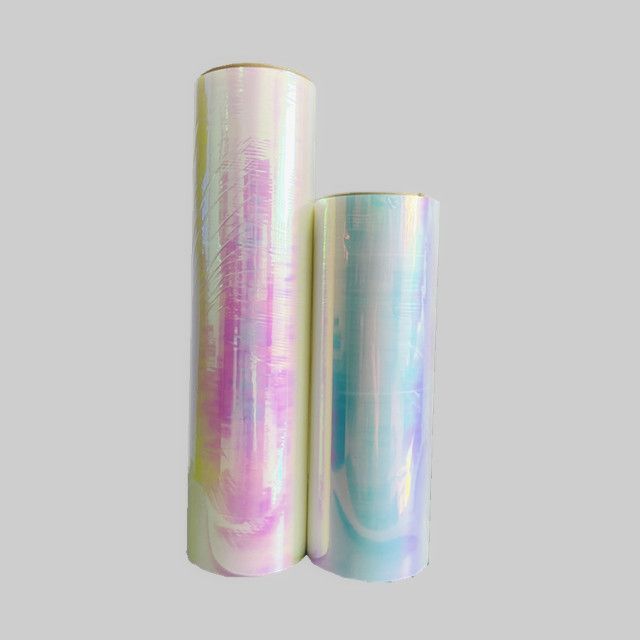 New products 15mircon bopp holographic film bopp rainbow film