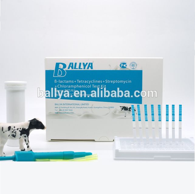 Betalactam+Tetracycline+Streptomycin+Chloramphenicol Combo Test Kit