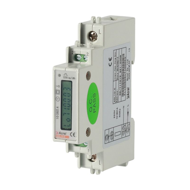 ADL10-E/C modbus one phase electrical energy meter 10(60)A 110V/220V input