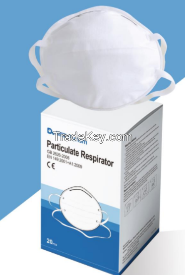 FFP2 respirator without valve