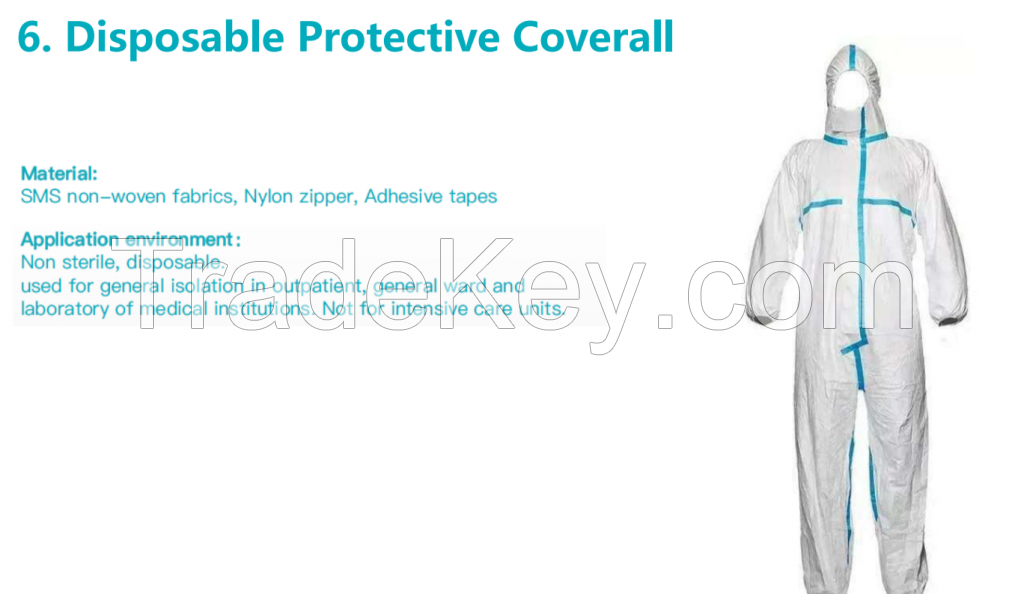 non sterile coverall/ overall