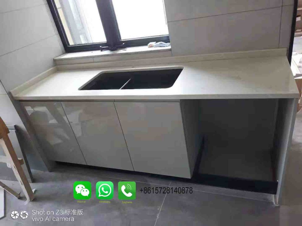 Foshan Weimeisi Decor White Marble Countertop for kitchen