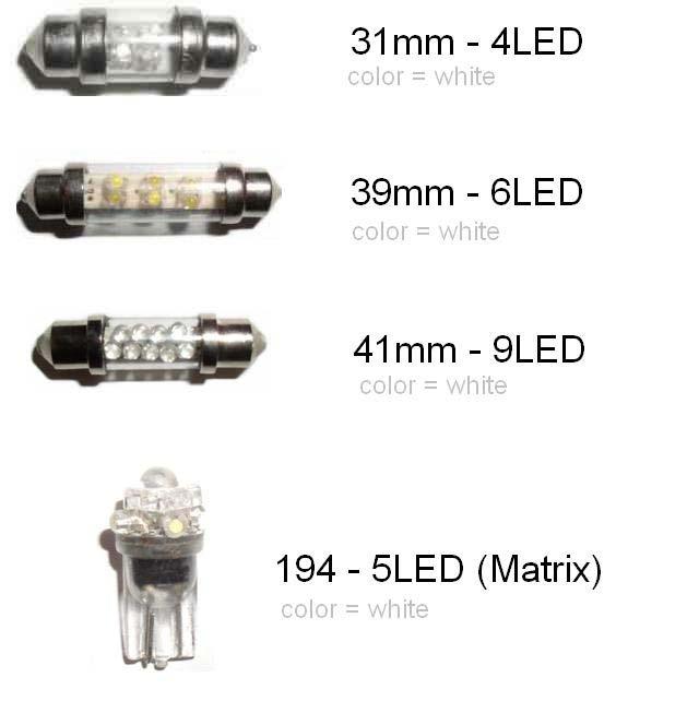 LED  FLASHLIGH / Wedge T4/T5/T10 /T11 bulb