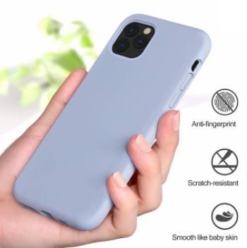 Apple mobile phone case full lens protection liquid silicone anti-collision soft shell