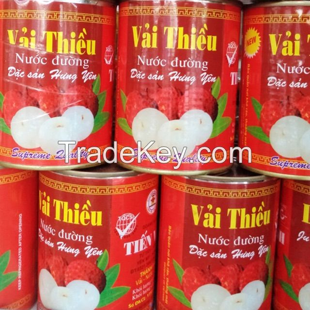 Canned lychee