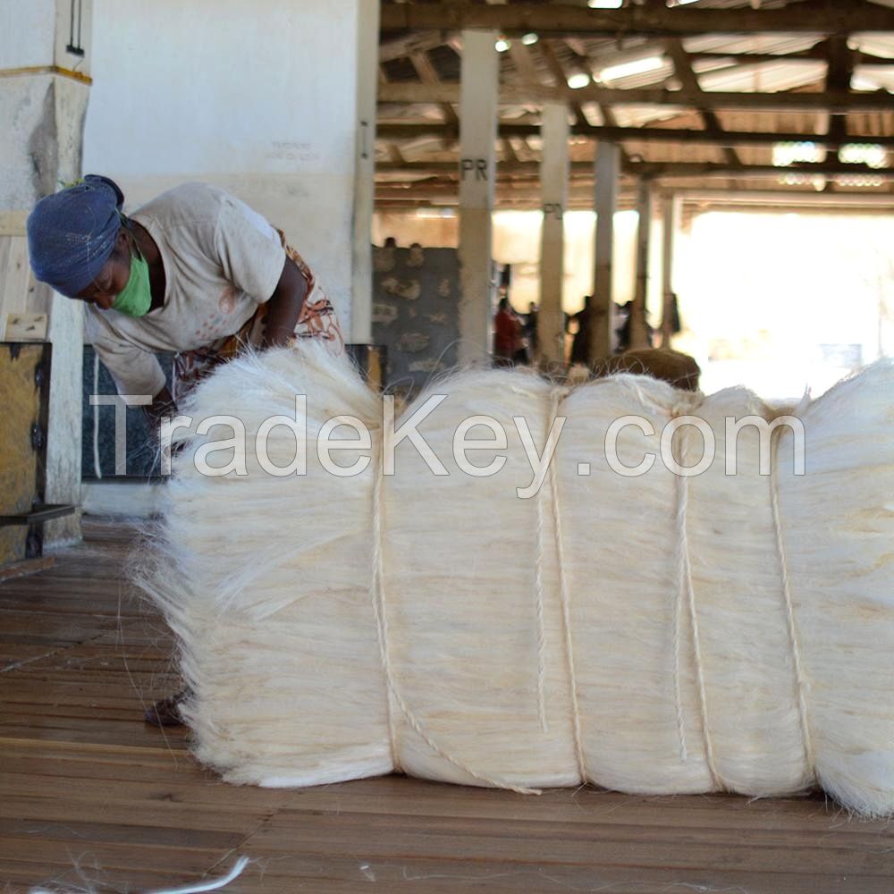 Raw Sisal Fiber, ropes, net, fiber, bamboo, coconut, cotton