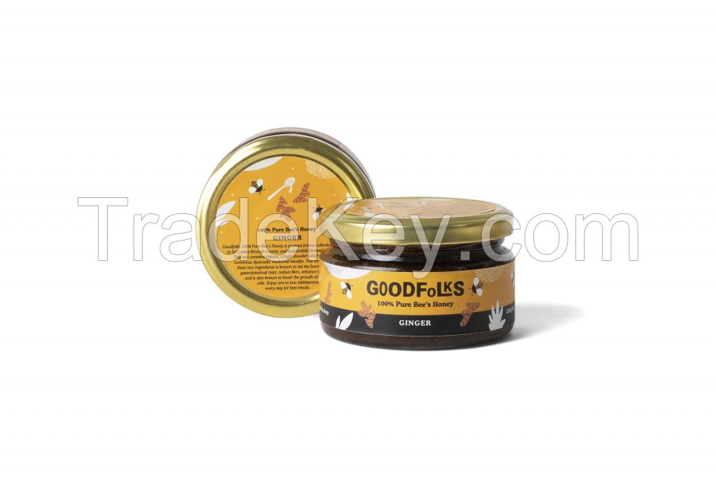 Sri Lanka Pure Bee Honey with Ginger