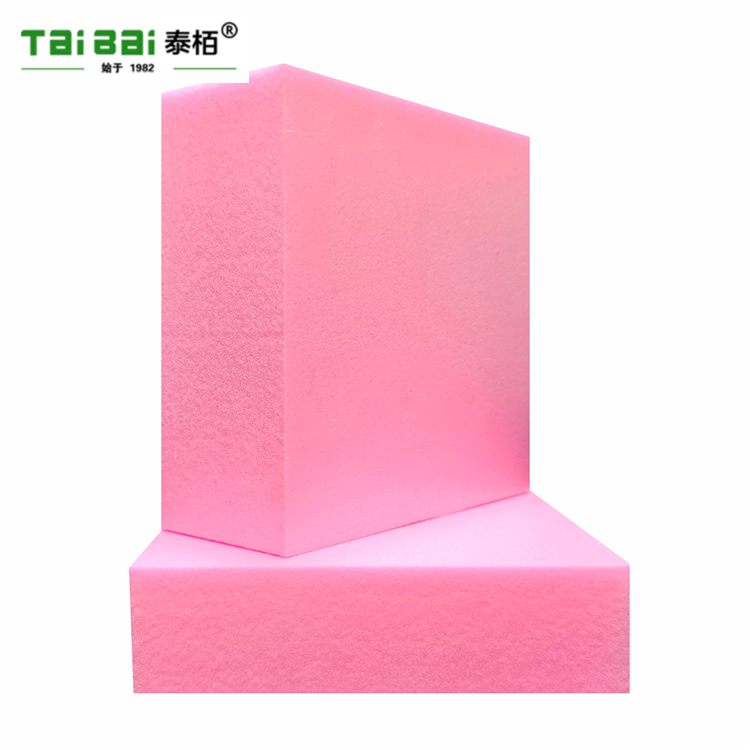 XPS foam board, pink building insulation board, roof insulation, water