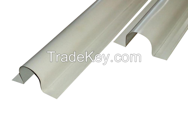 Semicircular metal duct