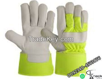 Wapda bass ball mechanic garden indian Grain cowhide wholesaler gloves