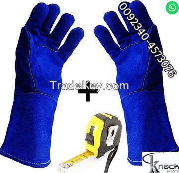 Till man welding 707 working 16 inches red color wapda base gloves maker 