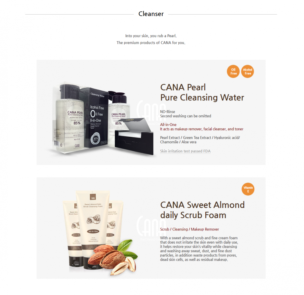 All in One Skin Cleanser - Cana Co., Ltd.