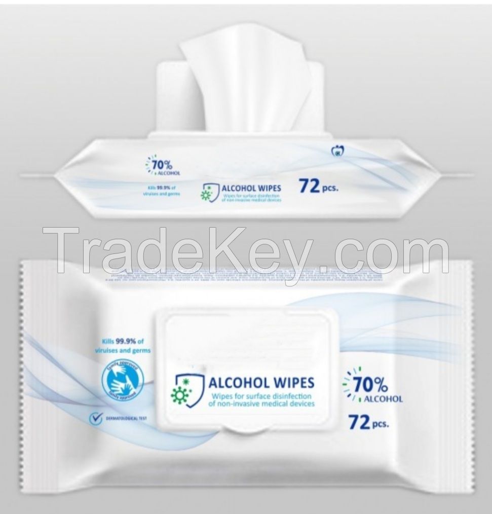 VIRUCID AND ANTIBACTERIAL WET WIPES