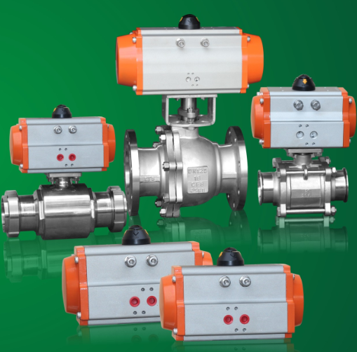 AT type pneumatic actuator