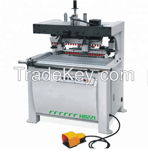 HB221 Top Grade 2 Head High-precise Boring Machine Wood Multi Boring Machine CNC Wood Boring Machine 