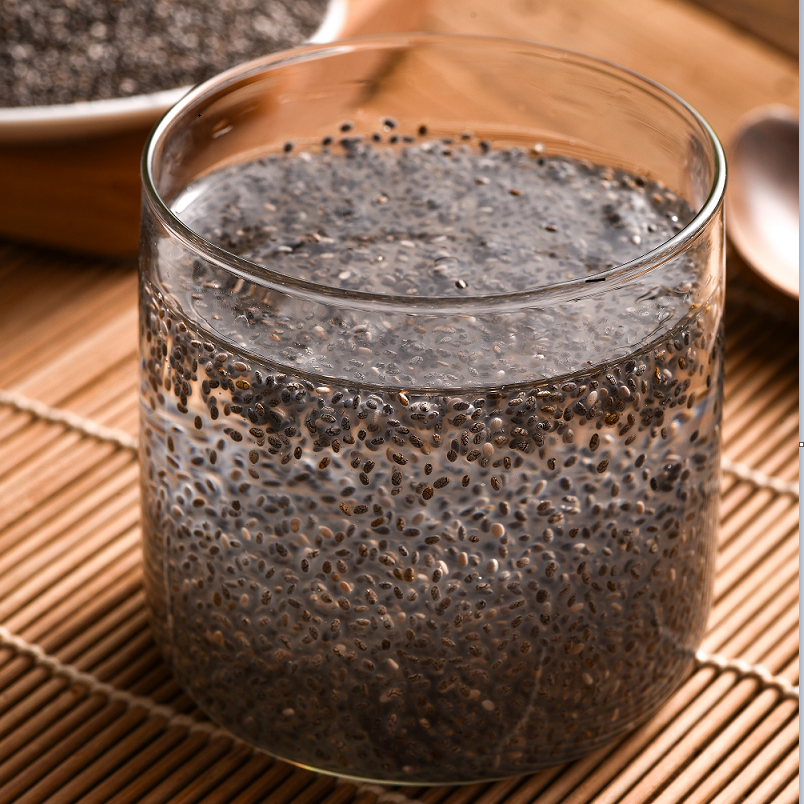 Chia Seeds - Black and White