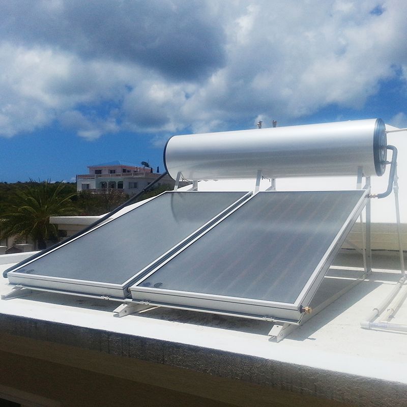 Flat Plate Thermosyphon Integrating solar energy system water heater