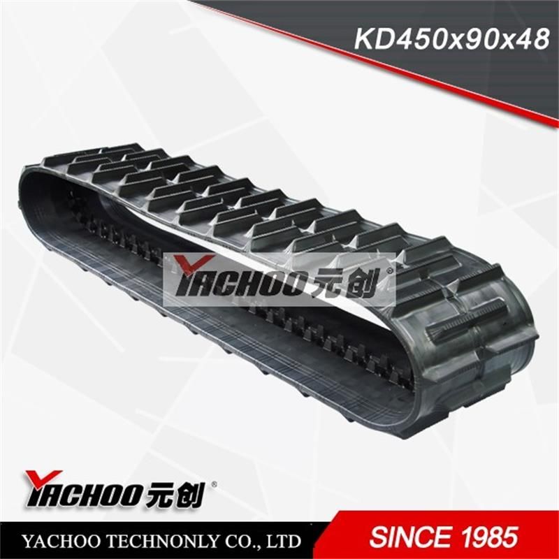 Agriculture machinery parts rubber track for harvester carriage track Yachoo OEM