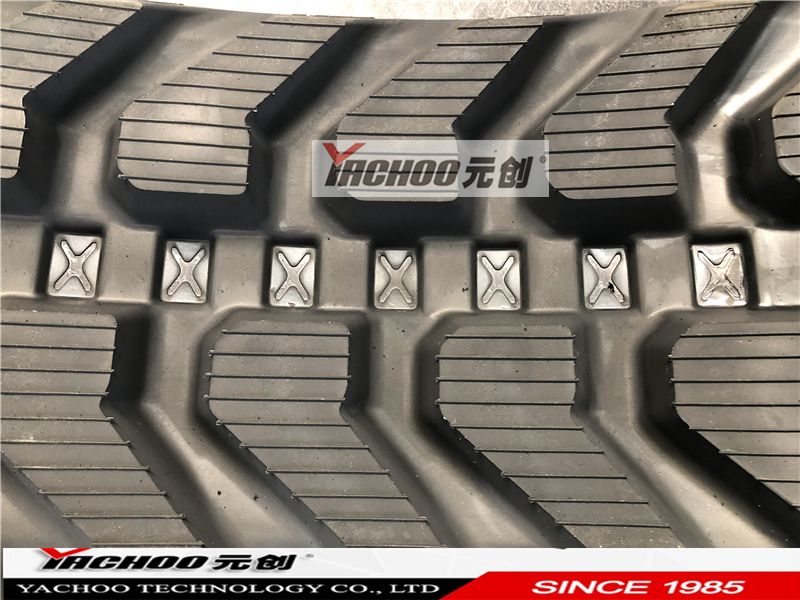 High quality rubber track for excavator construction machinery parts Yachoo OEM