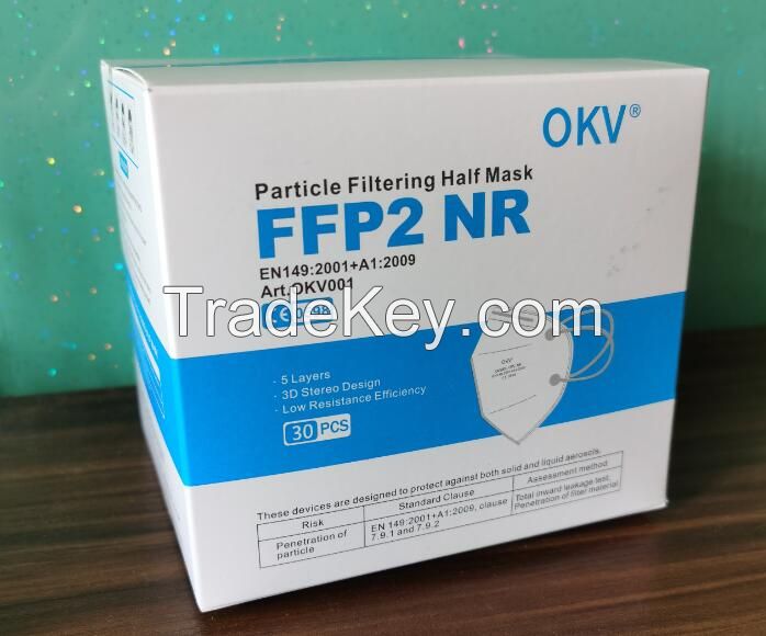 FFP2 NR Filtering Half Mask With the CE (EN149)