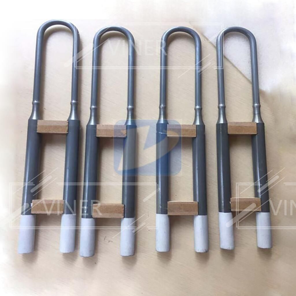 Super U type MoSi2 Heating elements 1800C