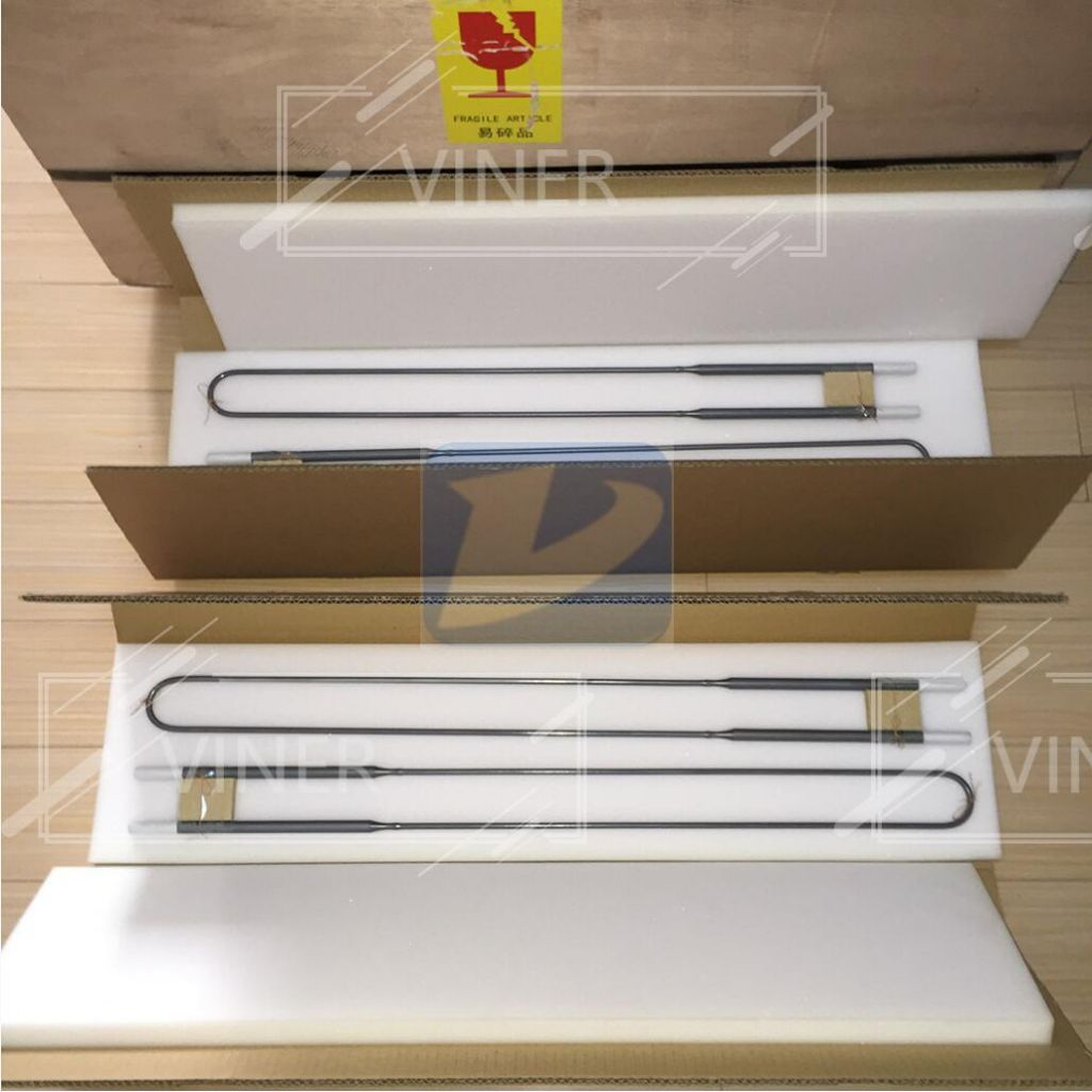 1900C Super U type MoSi2 heating Rod for Furnace Heating