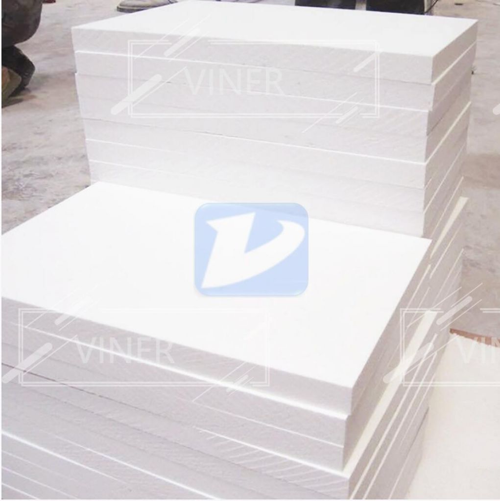 Heat Insulation Polished Ceramic Fiber Board up to 1800C