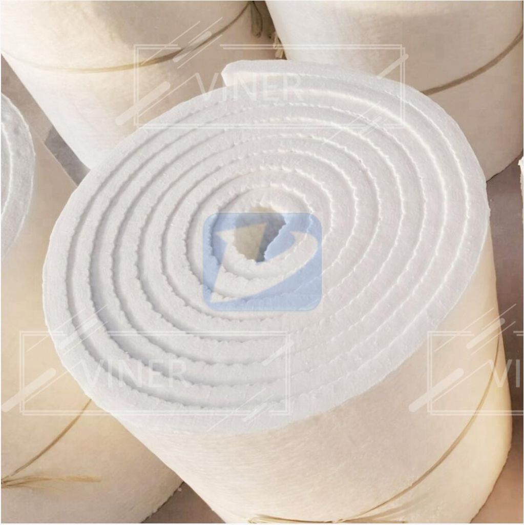 1260 High Purity Needled Ceramic Fiber Blanket for High Temperature Kiln