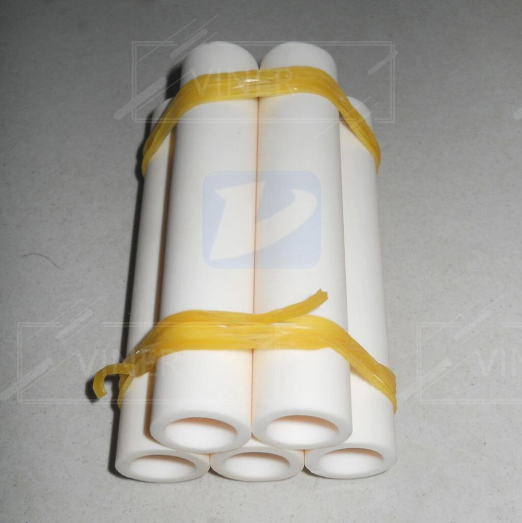 99.7% High Alumina High Temperature Smelting Alumina Ceramic Tubing