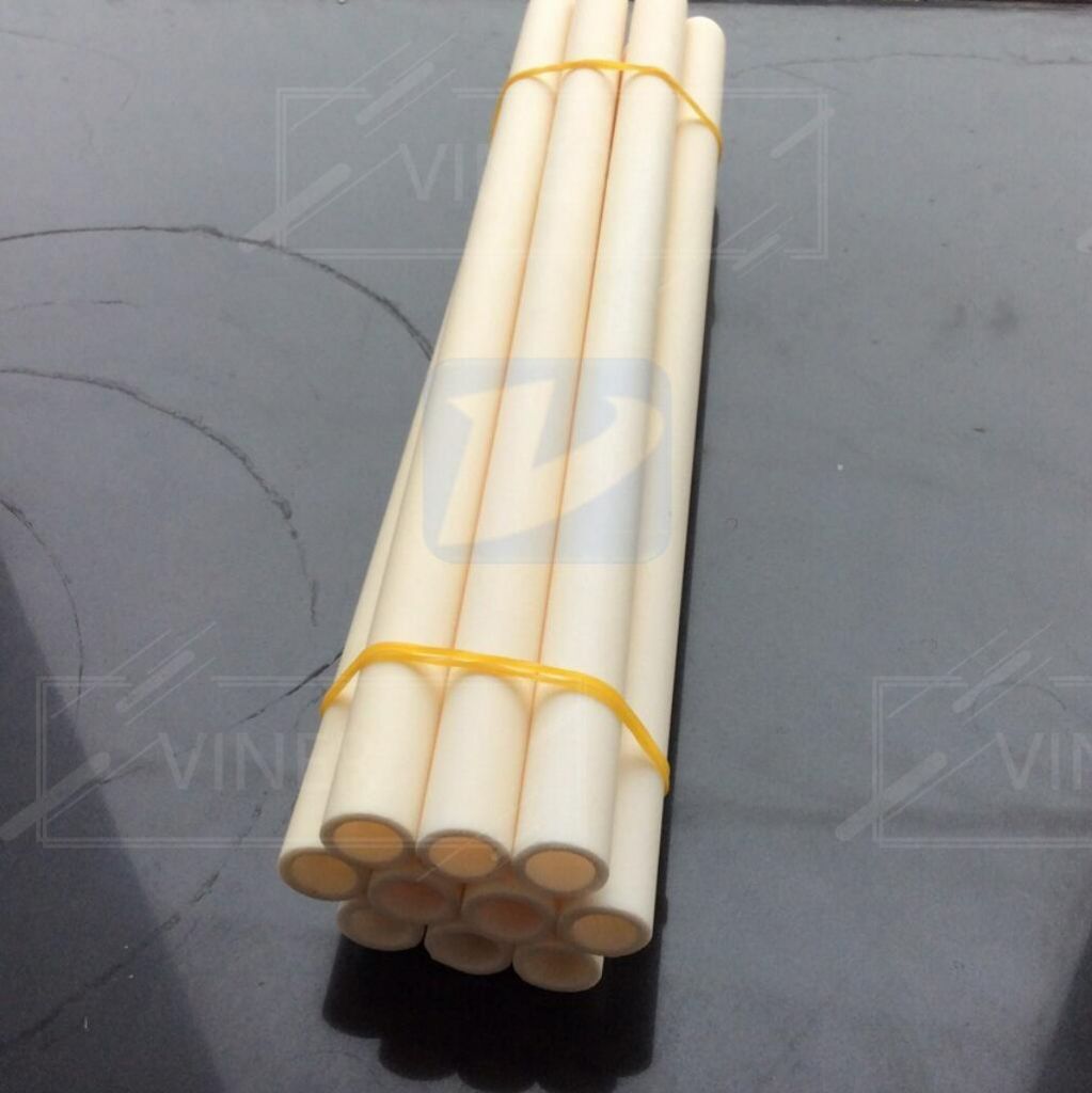 High Temperature Resistant Alumina Corundum Tube for Laboratory Using