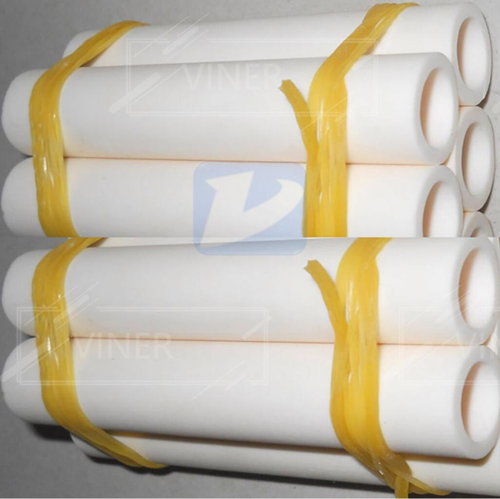 For Smelting High Temperature Refractory Al2O3 Ceramic Alumina Tube with Cap