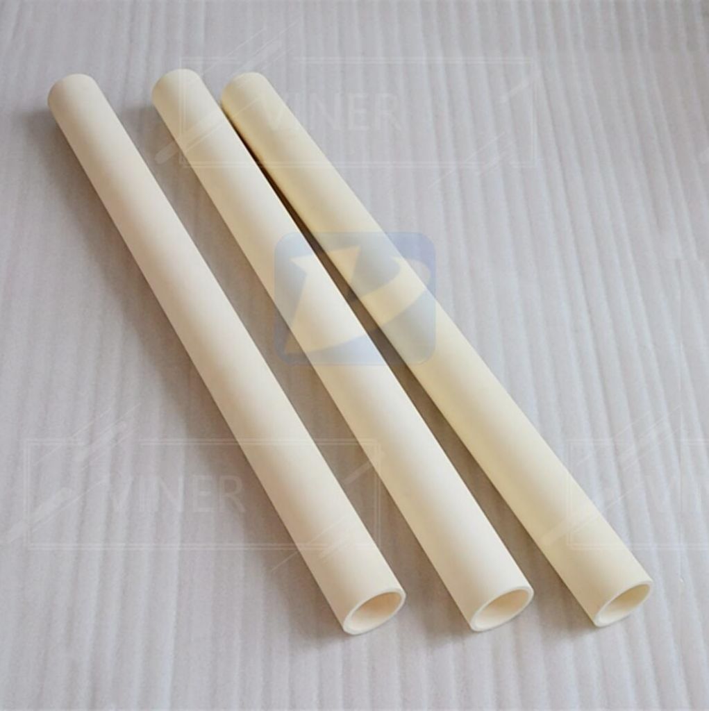 High Temperature Resistant Alumina Corundum Tube for Laboratory Using